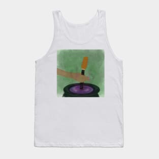 Guitar Brew Brew Witch Magic Song Witchcraft With Music Tank Top